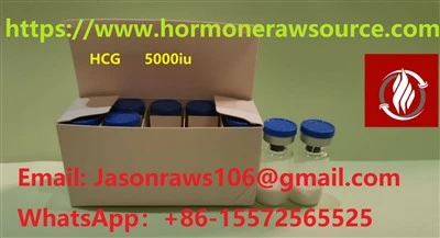 HCG (گونادوتروپین کوریونی انسانی) 5000iu/ویال برای بدنسازی CAS:9002-61-3